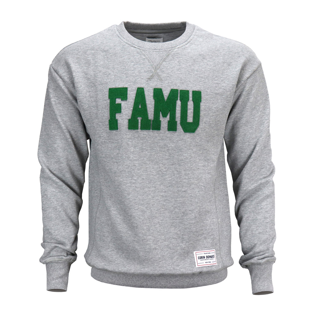 Florida A&M Letterman Crewneck - CORIN DEMARCO