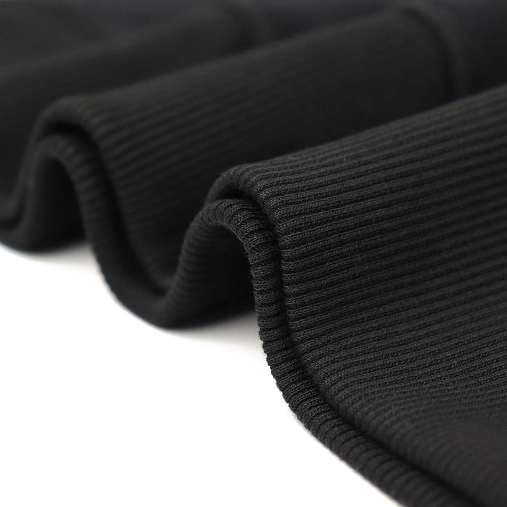 Tougaloo College Ultra Black Velvet Sweatshirt - CORIN DEMARCO