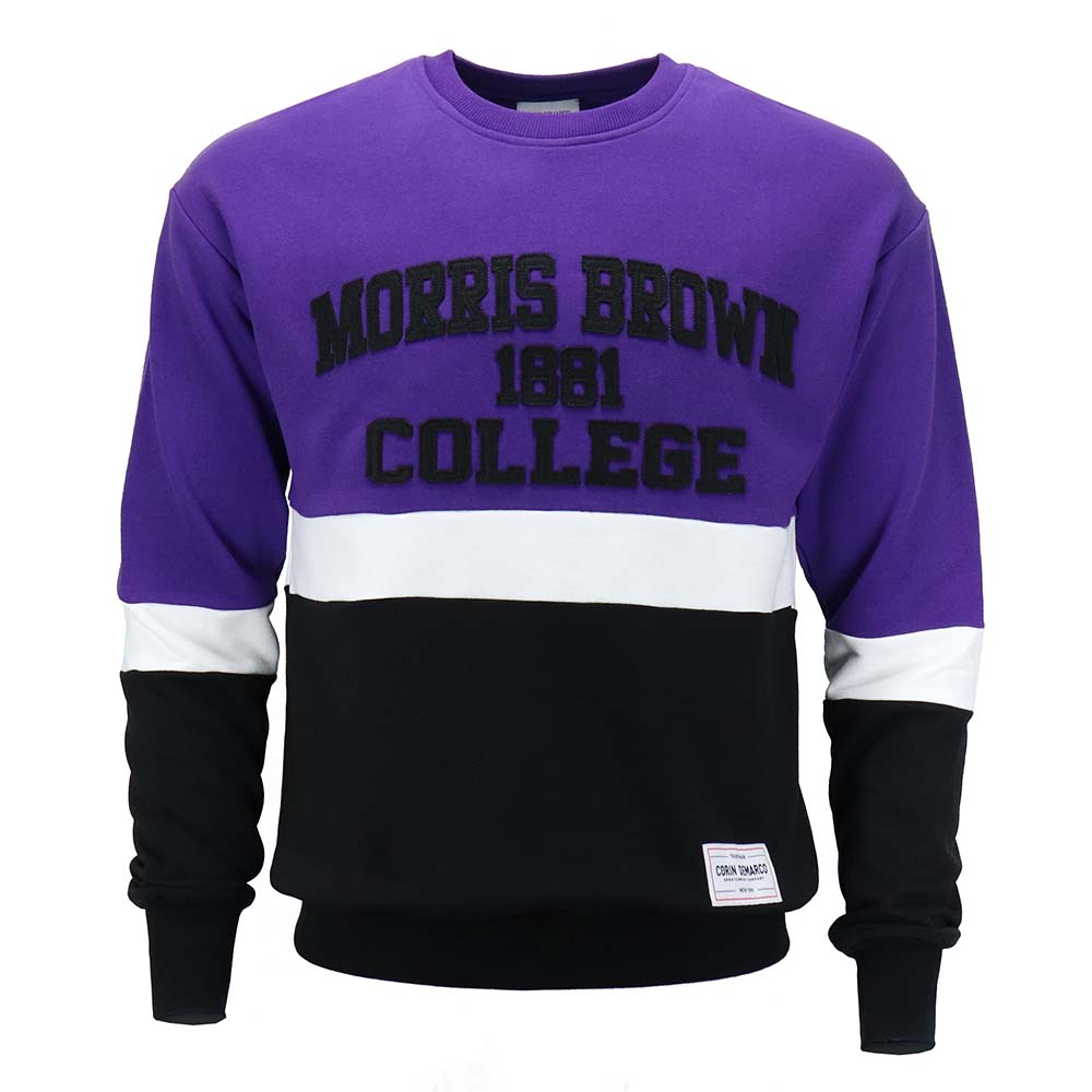 Morris Brown College Colorfield Crewneck - CORIN DEMARCO