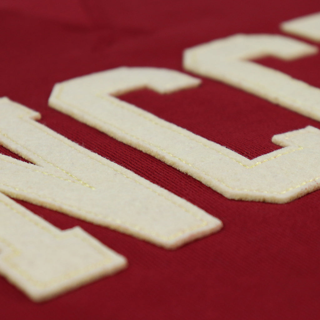 North Carolina Central Letterman Crewneck - CORIN DEMARCO