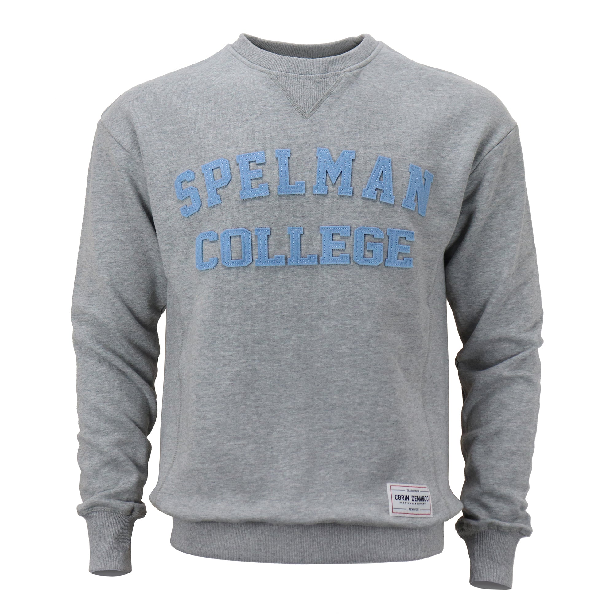 Crew neck sweatshirt college cheap