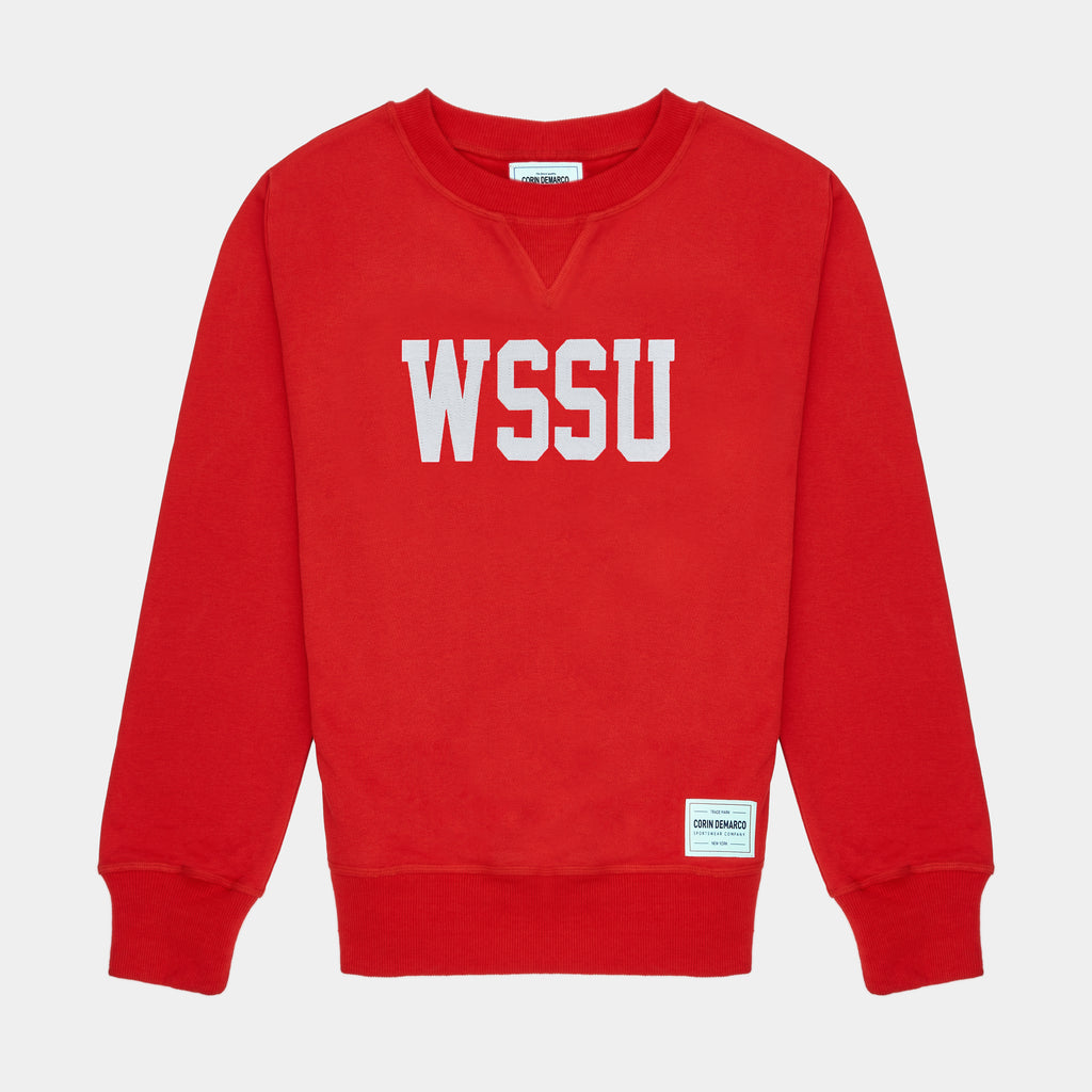 WSSU Letter Crewneck (s1) - CORIN DEMARCO